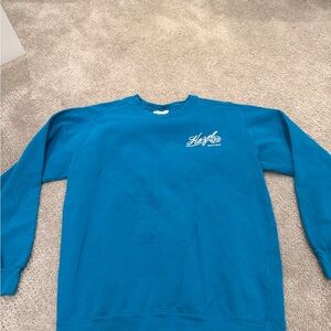 HUF Blue Logo Sweatshirt